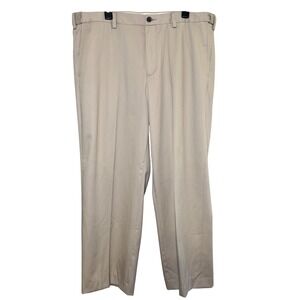 Eddie Bauer Wrinkle Resistant‎ Relaxed Fit Khaki Chino Dress Pants Slacks